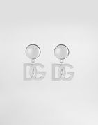 Clip-on Metal Earrings with DG Logo
