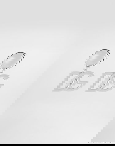 Náušnice Dolce & Gabbana Clip-on Metal Earrings with DG Logo Metalická | WEN6P6W111187655, 0