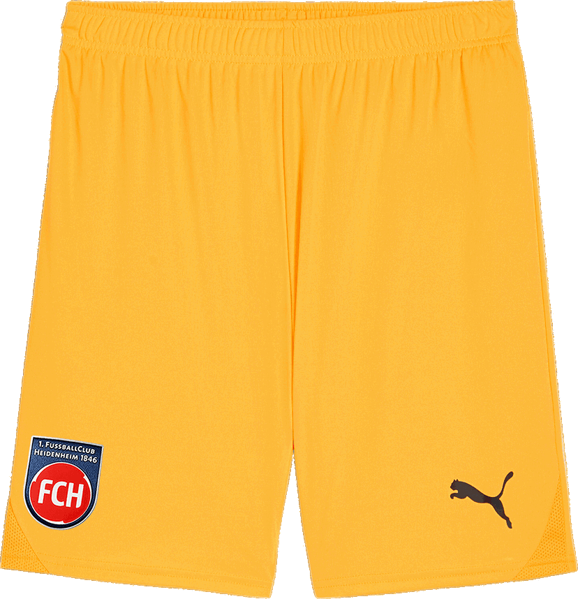 Šortky Puma 1. FC Heidenheim GK Short 2024/25 Žltá | 5fch705752-061