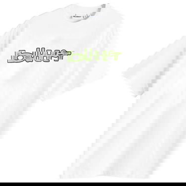 Tričko Butter Goods Warped T-Shirt, Size Large Biela | BG251101-WHT, 1