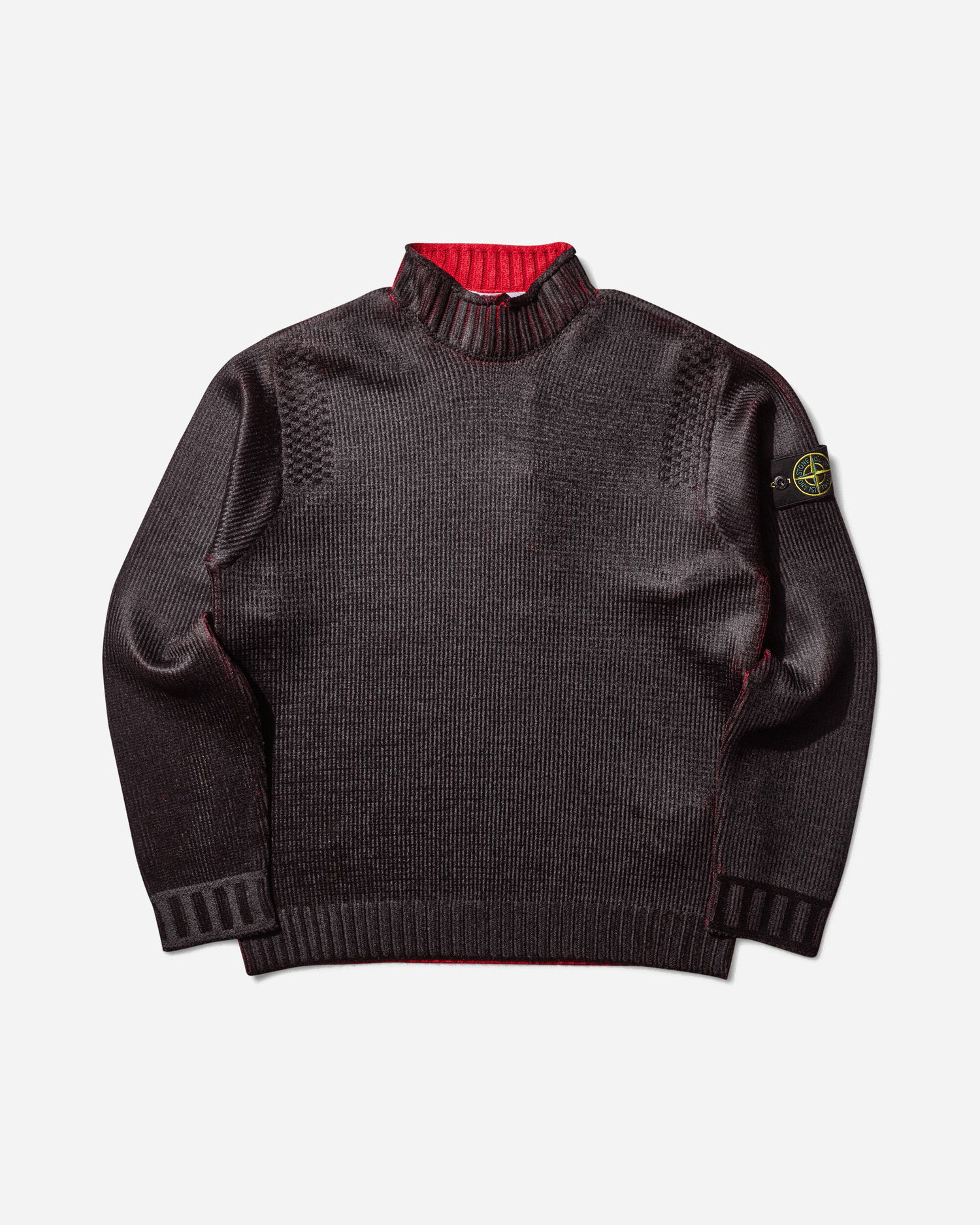 Sveter Stone Island Sublimatic Print Mock Neck Sweater Čierna | K2S15-5100066-S00Z5 V0012, 1