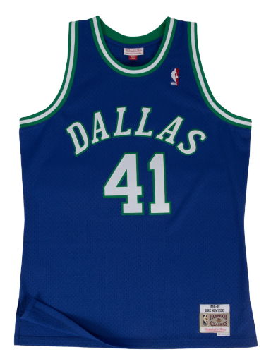 Dres Mitchell & Ness Dallas Mavericks Dirk Nowitzki Swingman Jersey Navy | SMJYGS18158-DMAROYA98DNO