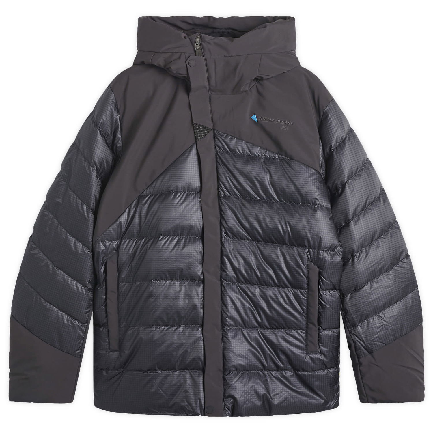 Prešívaná bunda Klättermusen Rå Padded Hooded Jacket Šedá | 10533-961, 1