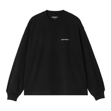 Tričko Carhartt WIP Long Sleeve Grayson T-Shirt Čierna | I034378_9, 0