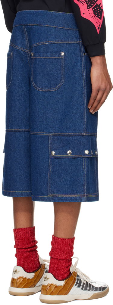 Šortky Chopova Lowena Chopova Lowena Balmy Denim Cargo Shorts Modrá | 4098, 2