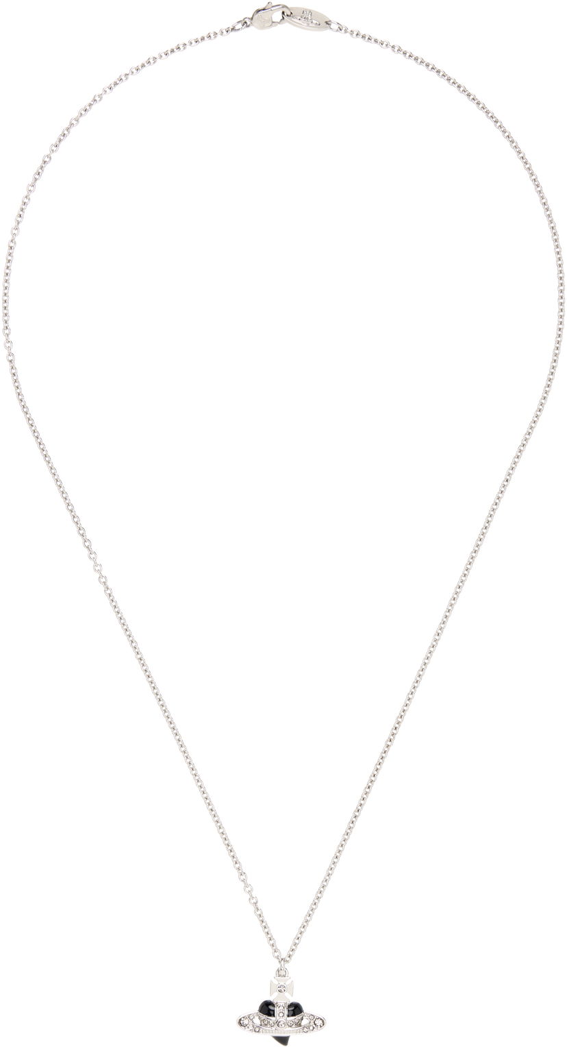 Náhrdelník Vivienne Westwood Heart Pendant Necklace Metalická | 630203BV-02P136-CN