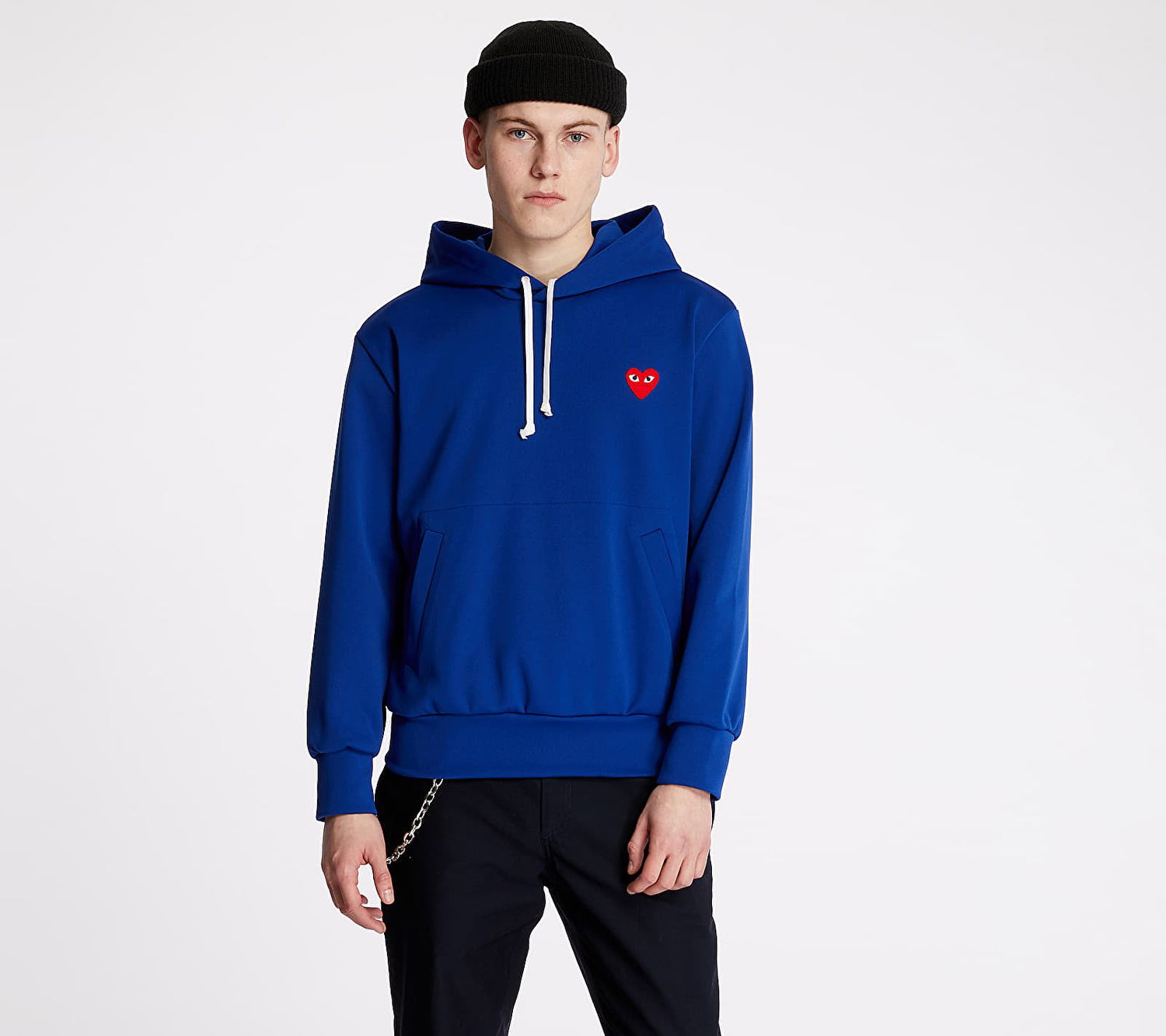 Mikina Comme des Garçons PLAY Hoodie Navy | AZT174 Navy, 0