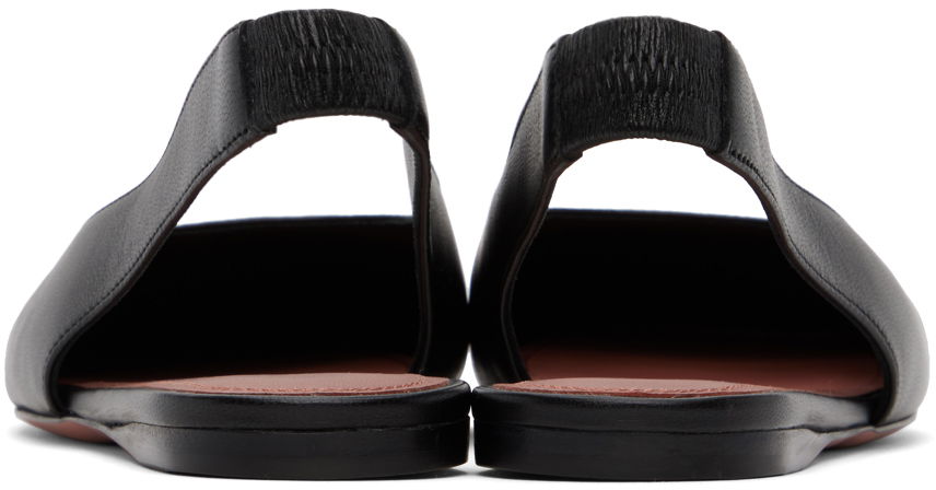 Doplnky Amina Muaddi Amina Muaddi Ane Slingback Ballerina Flats Čierna | ANE SLINGBACK FLAT NAPPA, 1