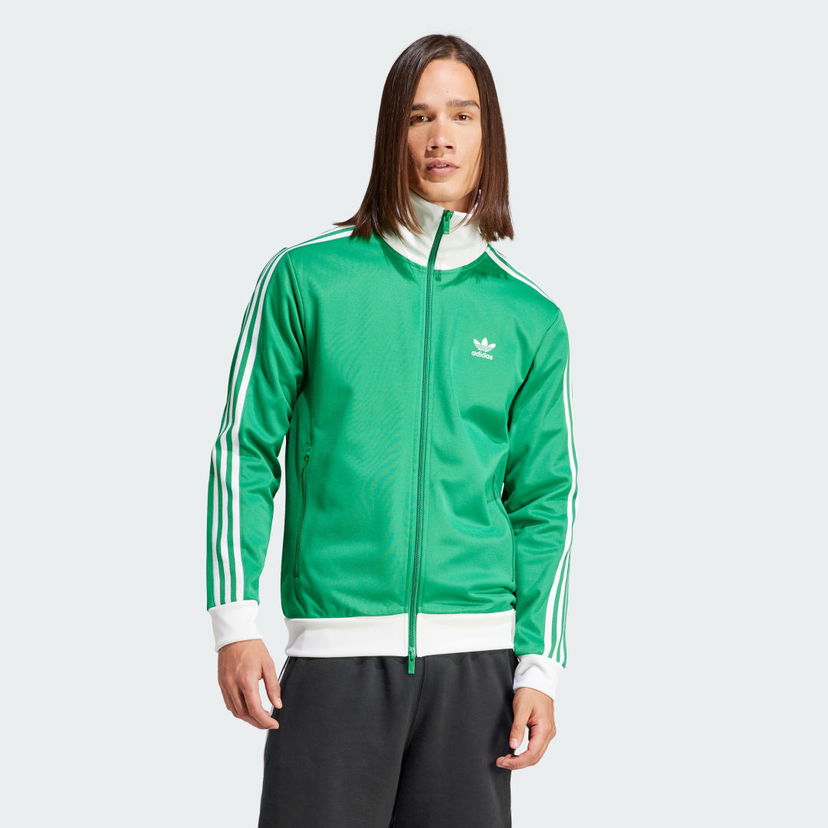 Bunda adidas Performance Adicolor Classics Beckenbauer Zelené | IU0769