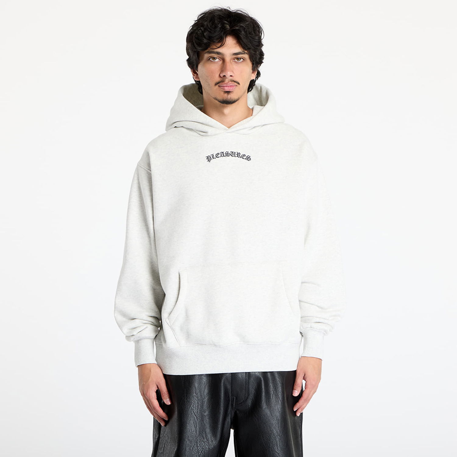 Mikina Pleasures PLEASURES Neural Hoodie Šedá | P25SU010 GREY, 0