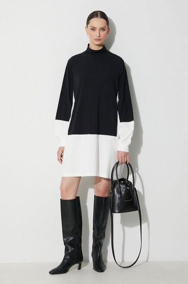 Šaty Maison Margiela Oversize Mini Dress Čierna | S62CT0244, 1