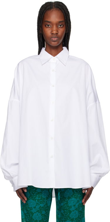 Košeľa Dries Van Noten Dries Van Noten Cotton Poplin Shirt Biela | 251-010700-1466, 0