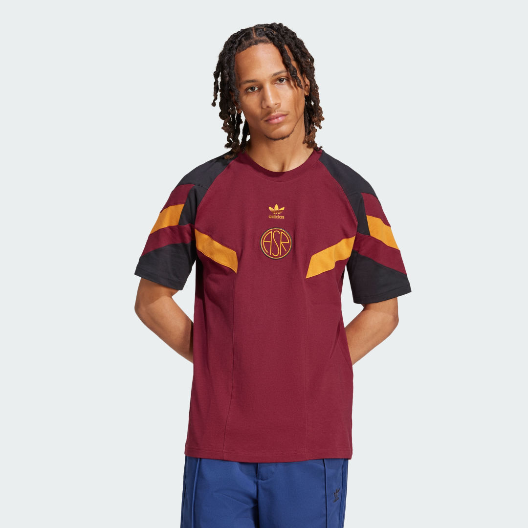 Tričko adidas Originals AS Roma Originals T-Shirt Červená | IM7454, 0