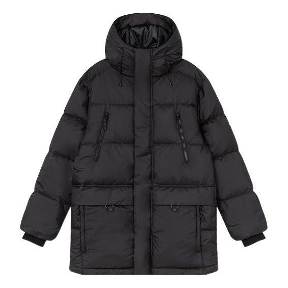 Prešívaná bunda New Balance Long Casual Down Jacket Čierna | AMJ24376-BK, 0