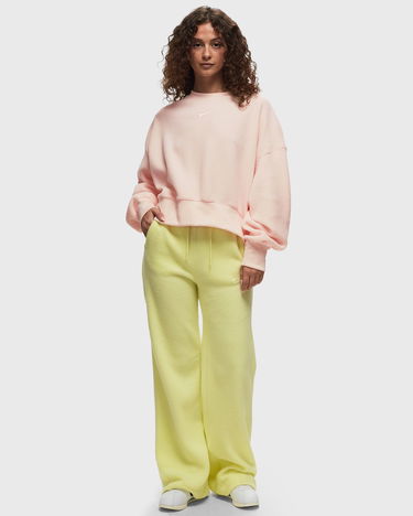 Mikina Nike NSW PLSH MOD CROP CREW Ružová | dq6844-838, 2