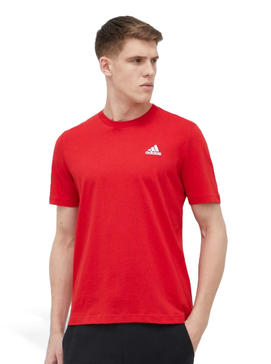 Tričko adidas Performance Cotton Tee Červená | IC9290