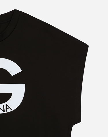 Tričko Dolce & Gabbana Tee DG Čierna | F8Q56ZG7G3EN0000, 3