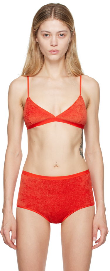 Podprsenka Baserange Mississippi Triangle Bralette Červená | BRMI-VE-AU24, 0