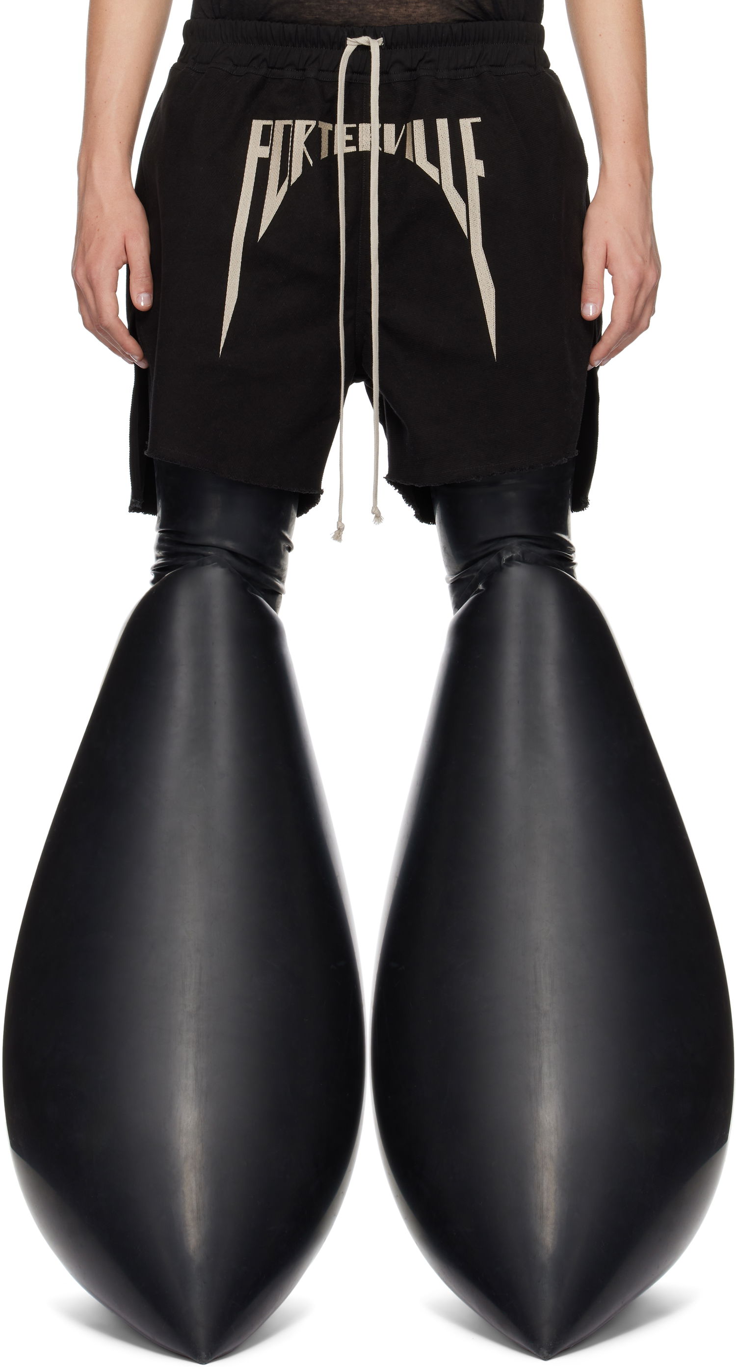Šortky Rick Owens Boxers Shorts Čierna | RR02D6304 TBEM7, 0