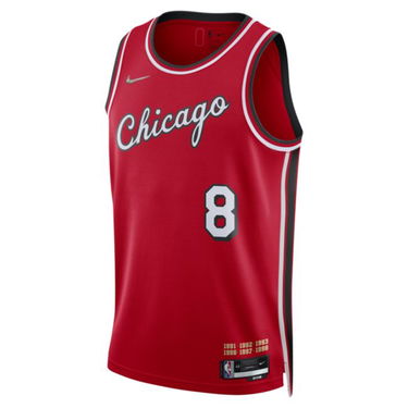 Dres Nike Chicago Bulls City Edition NBA Swingman Červená | DB4021-657, 0
