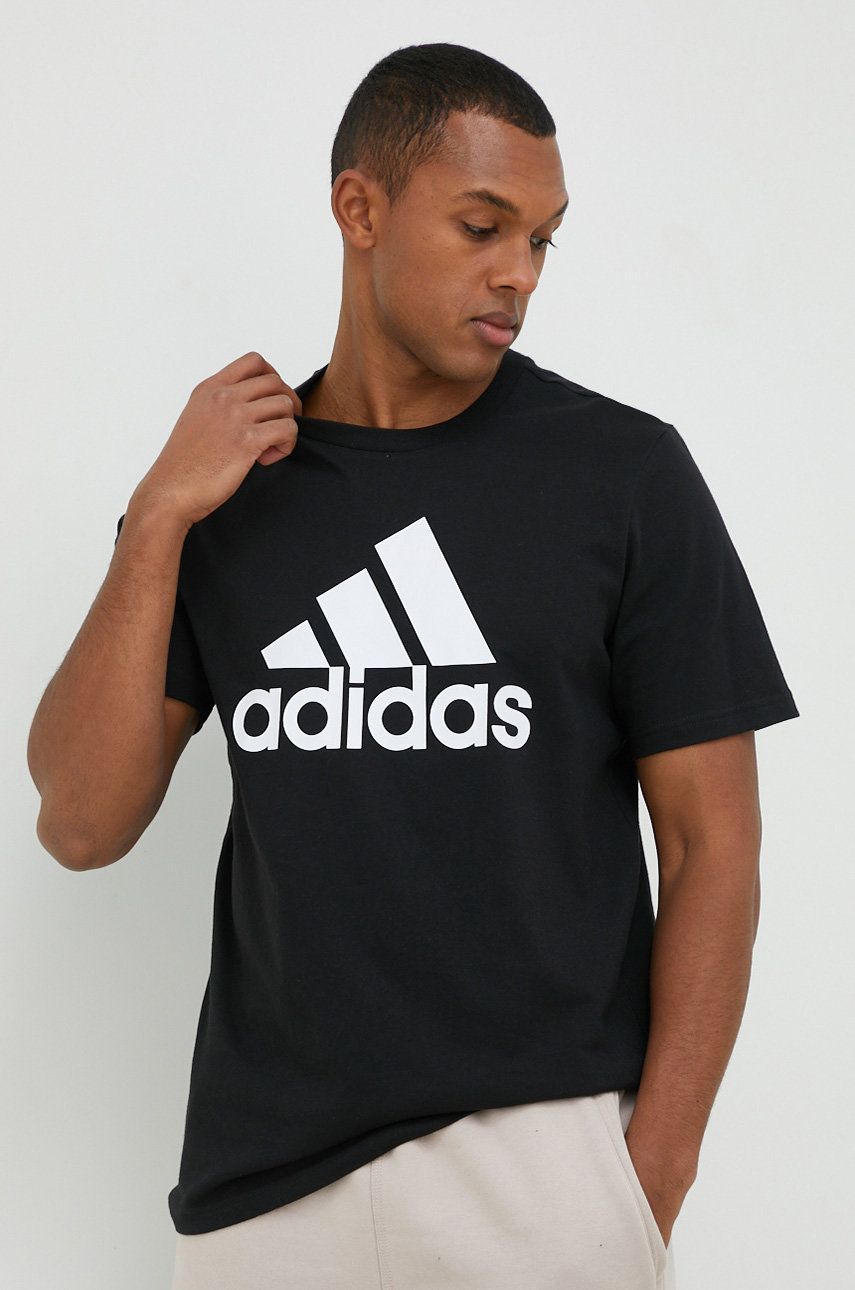 Tričko adidas Performance Cotton T-Shirt Čierna | IC9347, 0