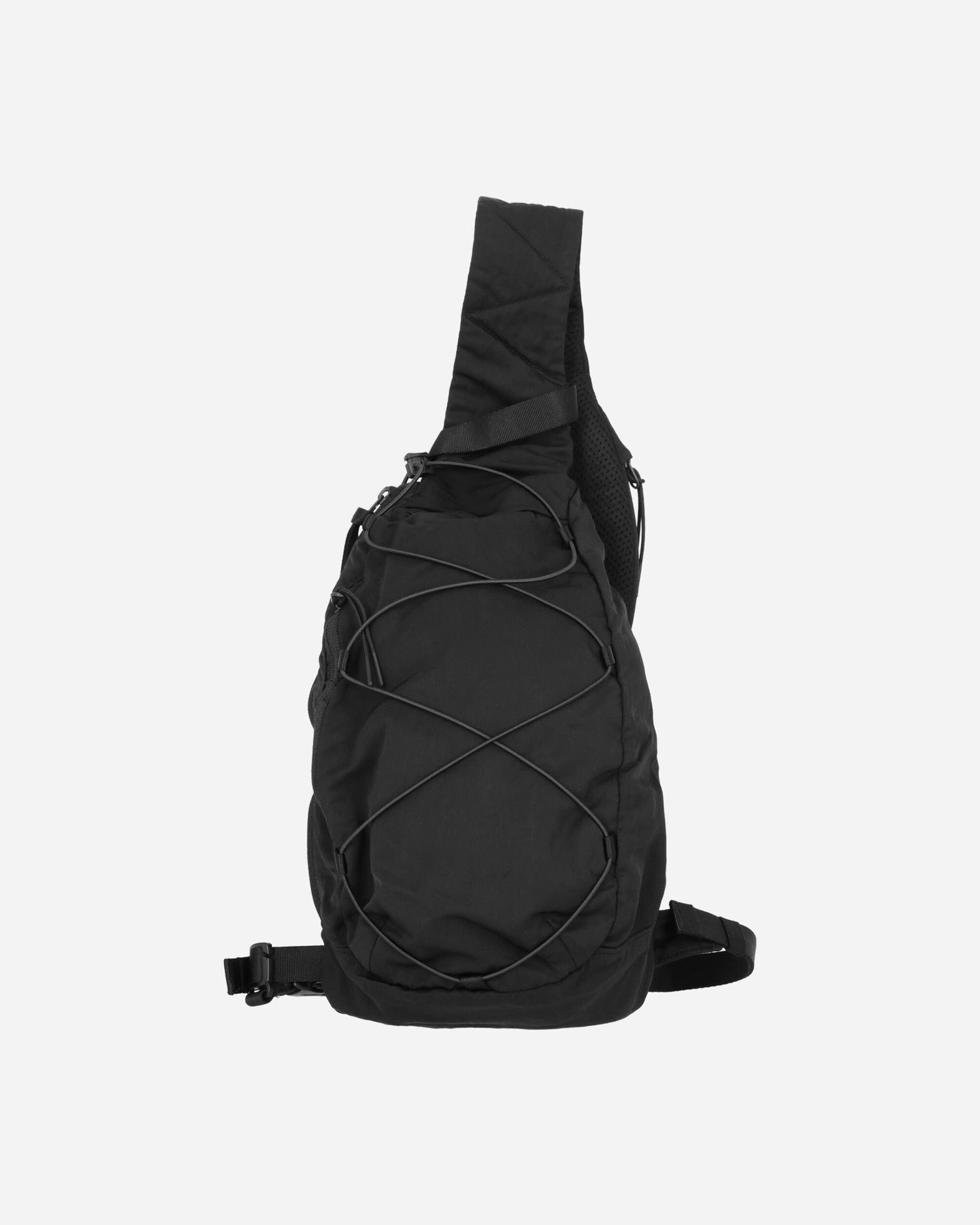 Taška cez rameno C.P. Company Black Nylon Crossbody Rucksack Čierna | 18CMAC114A-005269G 999, 0