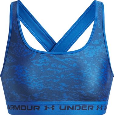 Podprsenka Under Armour Under Armour Crossback Mid Print Sports Bra Modrá | 1361042-402, 0