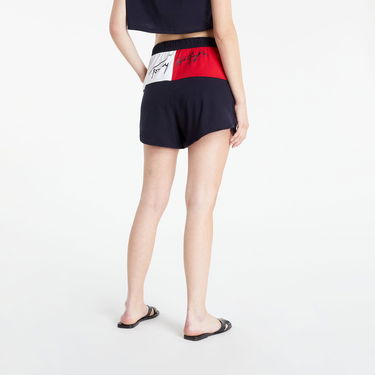 Šortky Tommy Hilfiger High Waist Shorts Navy | UW0UW03468-DW5, 3