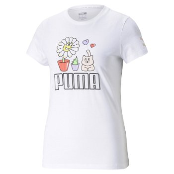Puma Graphic Tee Summer Streetwear White 532552-02