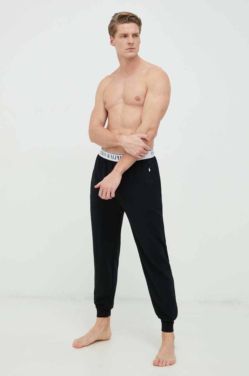 Nohavice Polo by Ralph Lauren Trousers Čierna | 714899621, 0