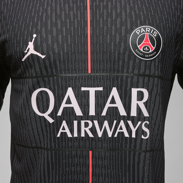 Dres Jordan Paris Saint-Germain 2025/26 Match Fourth Jordan Dri-FIT ADV Football Authentic Shirt Čierna | HQ4208-045, 2