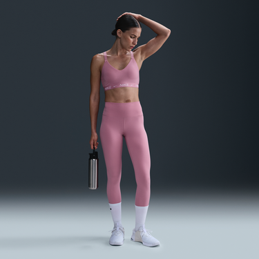 Fľaše Nike Nike One High-Waisted Leggings Metalická | FN3226-699, 0