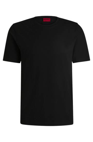 Tričko BOSS Regular Fit Mercerized Stretch Cotton Piqué Tee Čierna | 50530185