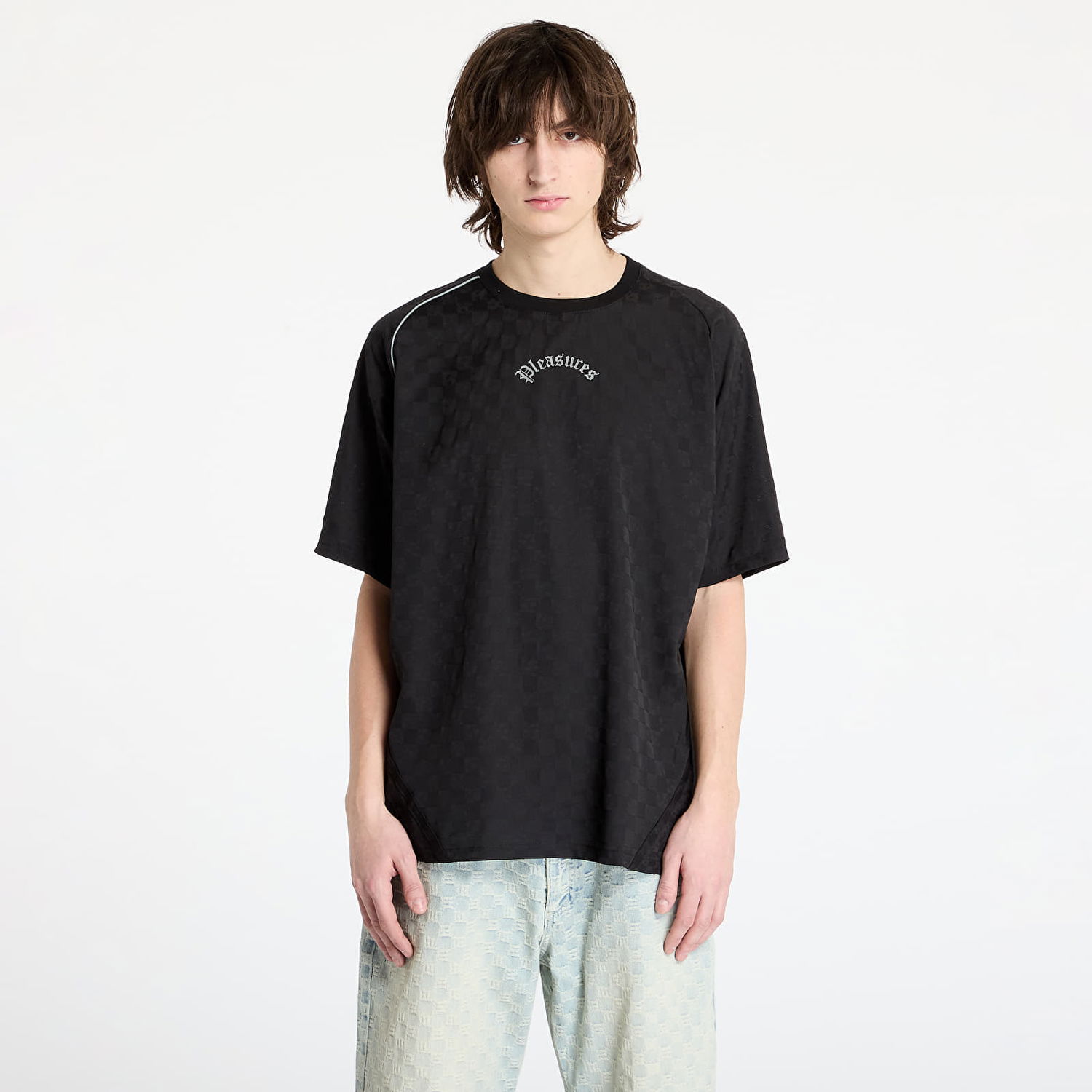 Tričko Pleasures PLEASURES Late Sport T-Shirt Čierna | P25SP028 BLACK, 0