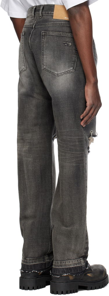 Džínsy We11done We11done Distressed Jeans Šedá | WD-DP0-25-333-M-BK, 2