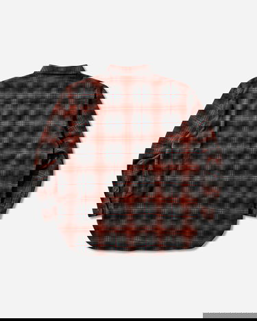 Košeľa Neighborhood Corduroy Check Longsleeve Shirt Rôznofarebný | 252TSNH-SHM07 RED, 2