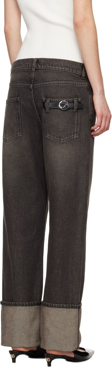 Džínsy Coperni Coperni Boyfriend Jeans Šedá | COPP122F2036, 2