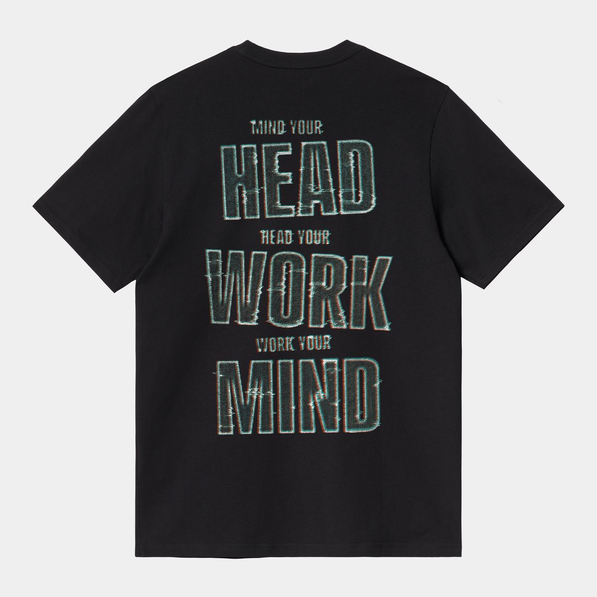 Tričko Carhartt WIP Short Sleeve Mind Your Head T-Shirt Čierna | I036000_9, 1
