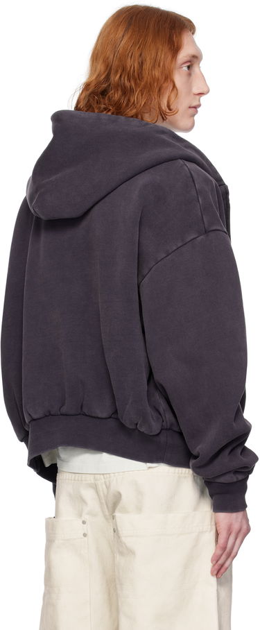 Mikina Entire Studios Entire Studios Thermal Zip-Up Hoodie Fialová | ES2488IN, 2