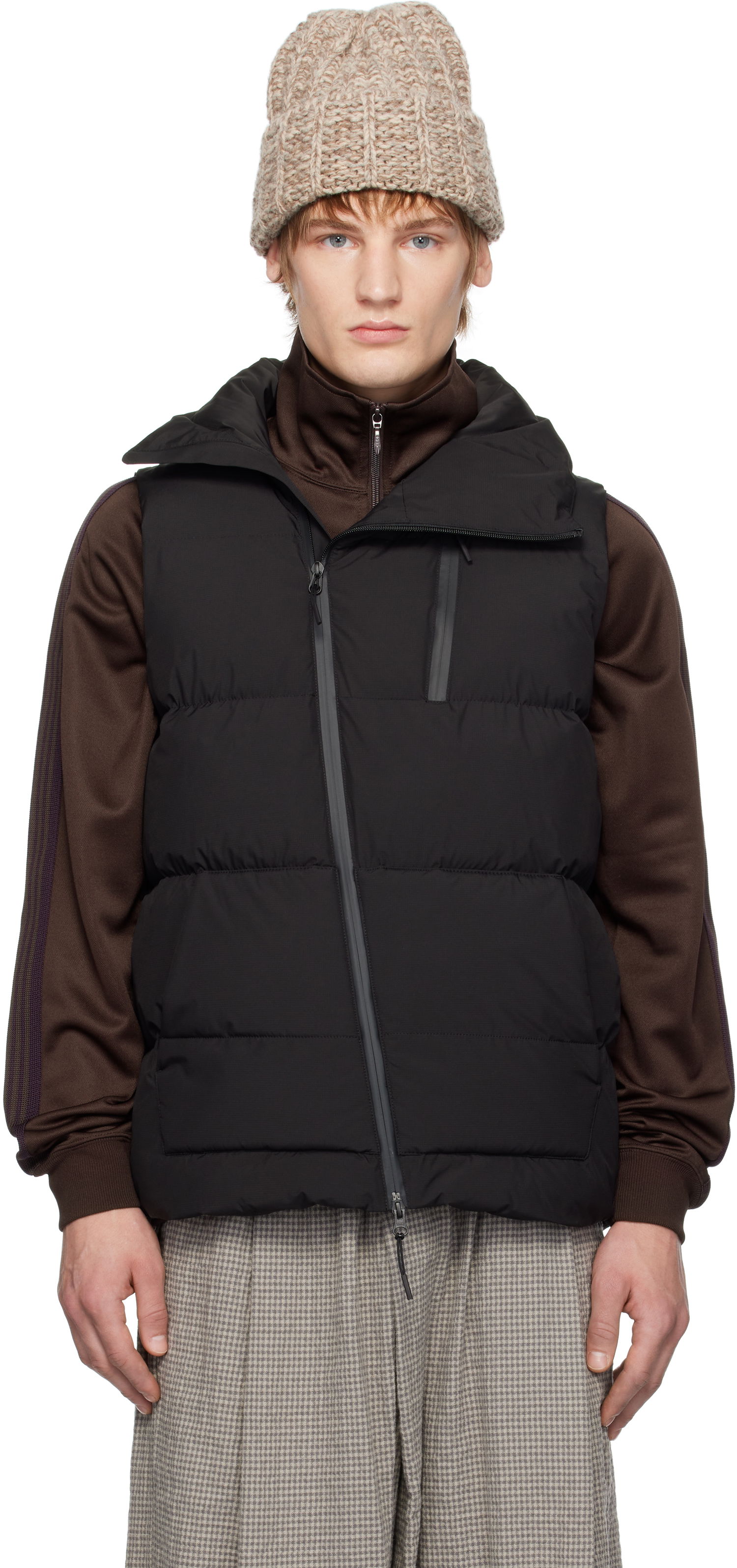 Vesta Maharishi Padded Asymmetrical Tech Vest Čierna | 1382, 0