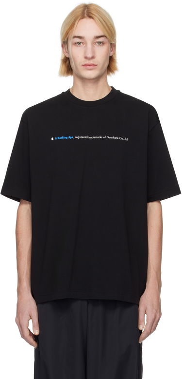 Tričko BAPE Relaxed Fit Logo T-shirt Čierna | 001TEK801319M, 0