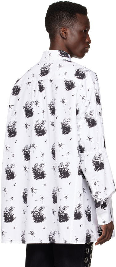 Košeľa We11done Printed Cotton Shirt Biela | WD-BL1-22-142-M-WH, 2