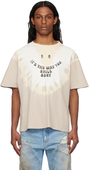 Tričko Maison Margiela MM6 Maison Margiela Tie-Dyed T-Shirt Béžová | SH2GC0025 M20110, 0