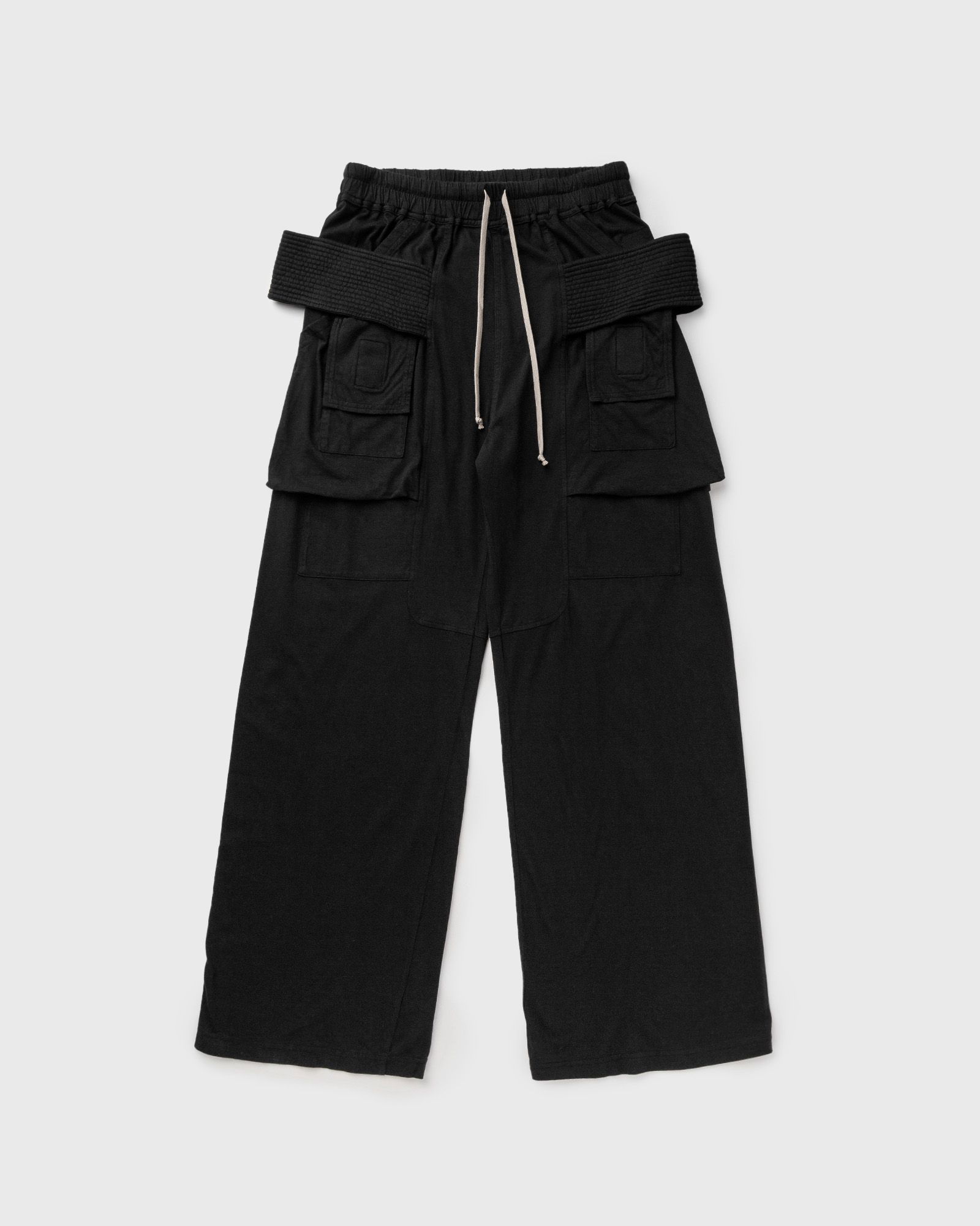 DRKSHDW KNIT PANTS-CREATCH WIDE CARGO DRAWSTRING