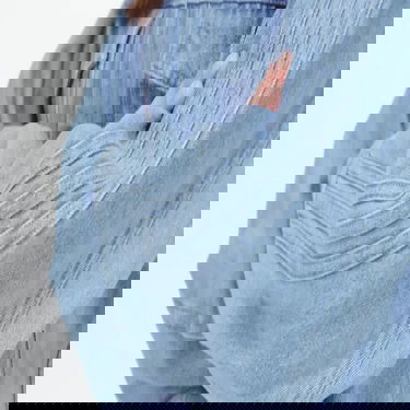 Bunda adidas Originals KSENIASCHNAIDER 3-Stripes Modrá | IS1742, 2