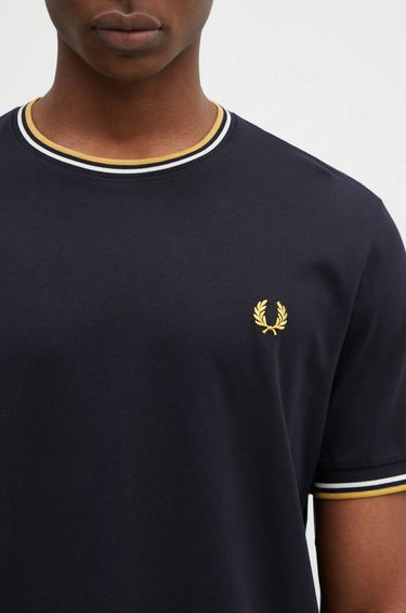 Tričko Fred Perry Twin Tipped T-Shirt Navy | M1588.W53, 3