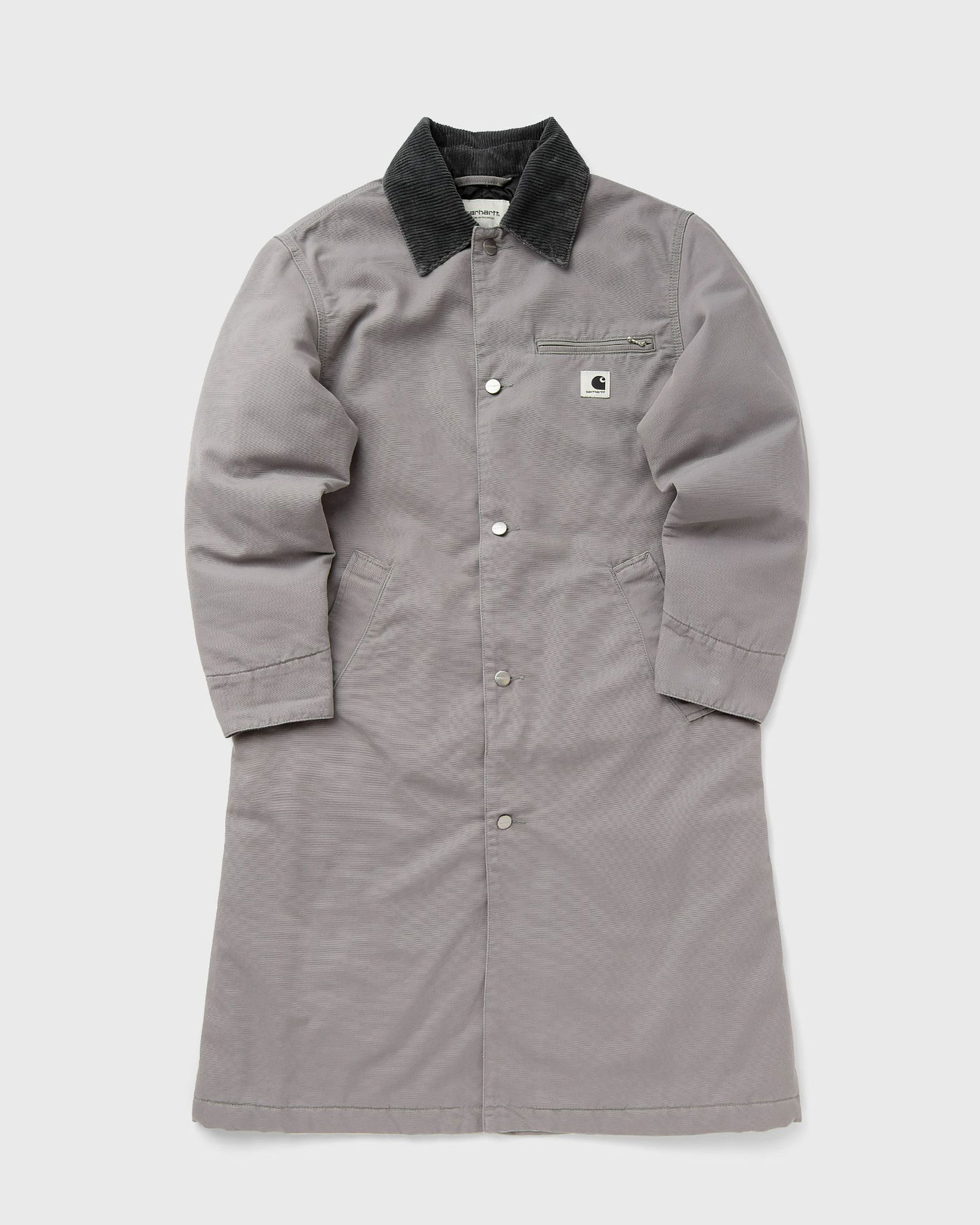 Kabáty Carhartt WIP Webster Long Coat Šedá | I035676-3D3.06, 0