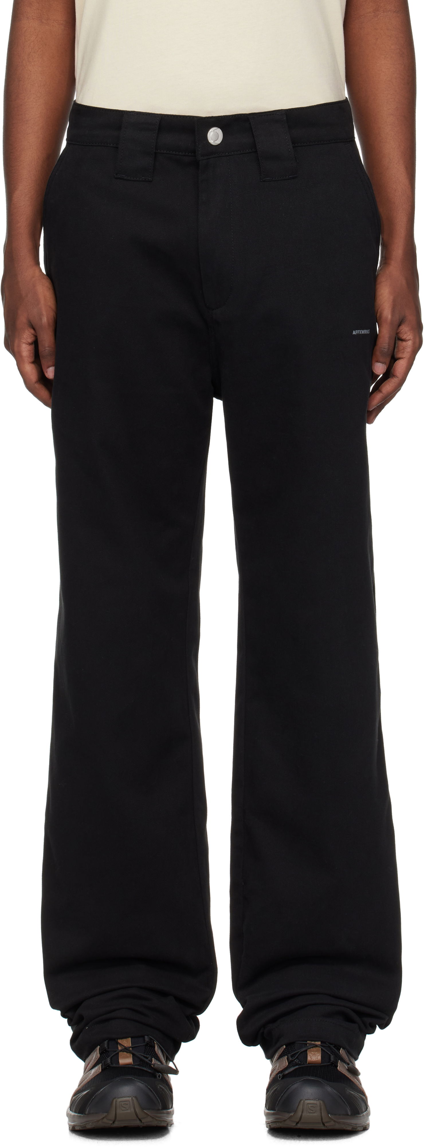 Nohavice AFFXWRKS Duty Trousers Čierna | FW24TR02, 0