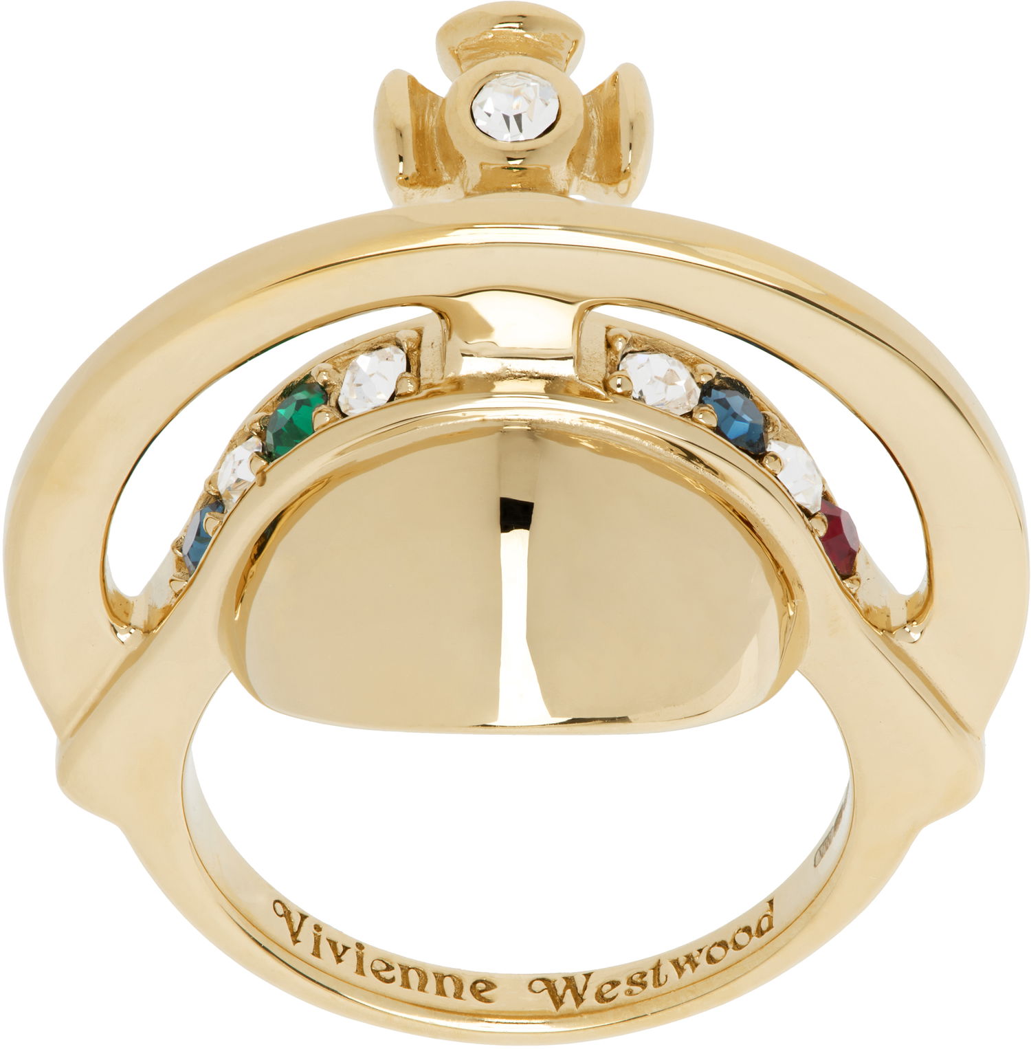Prsteň Vivienne Westwood Solid Orb Ring Metalická | 6404017P-01R001-, 1