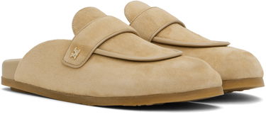 Tenisky a topánky Max Mara Suede Mules Béžová | 2424526331600, 3